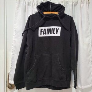 Black hoodie sweater